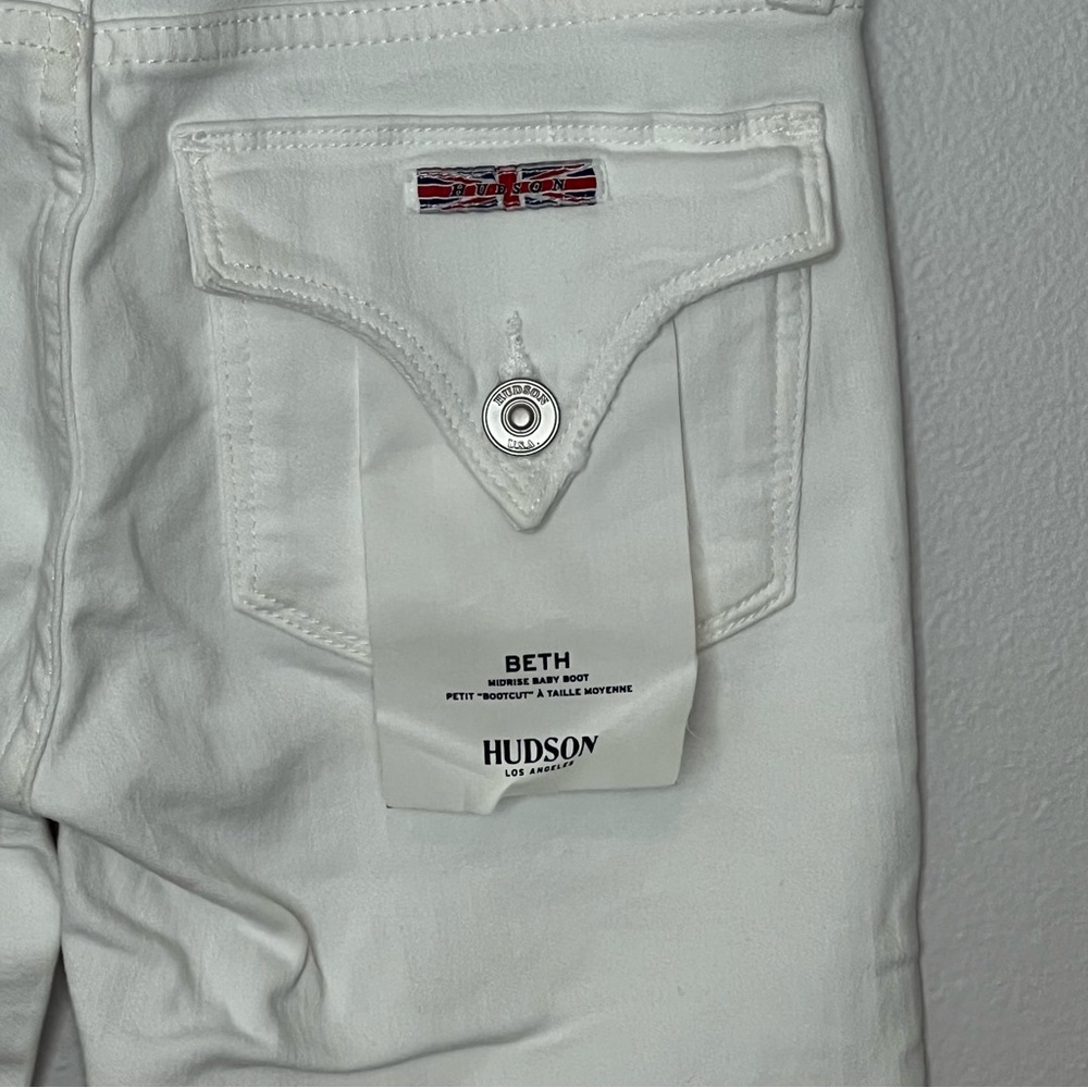 NEW Hudson Beth Mid-rise Baby Bootcut Jeans 23 - Picture 9 of 12